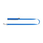 Dog Extremе Поводок нейлоновый с прорезиненной ручкой, голубой