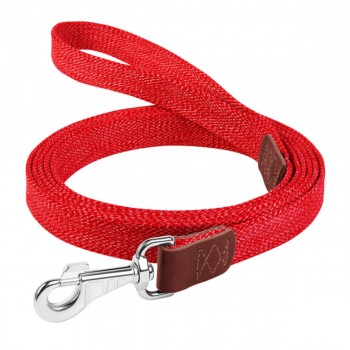 CoLLar Повідець х/б тасьма кольоровий, червоний