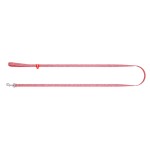 WAUDOG Re-cotton Повідець для котів та дрібних порід собак з відновленої бавовни світловідбиваючий, червоний