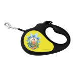 WAUDOG R-leash Поводок-рулетка для собак, рисунок "Рик и Морти 2", светоотражающая лента, черный WAUDOG R-leash Поводок-рулетка для собак, рисунок "Рик и Морти 2", светоотражающая лента, черный