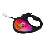 WAUDOG R-leash Поводок-рулетка для собак, рисунок "Конотопские магические войска", светоотражающая лента, черный WAUDOG R-leash Поводок-рулетка для собак, рисунок "Конотопские магические войска", светоотражающая лента, черный