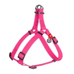WAUDOG Waterproof Шлея для собак водостойкая с QR-паспортом, металлическая пряжка-фастекс, розовая WAUDOG Waterproof Шлея для собак водостойкая с QR-паспортом, металлическая пряжка-фастекс, розовая