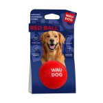 Игрушка для собак WAUDOG Fun Red Ball, вспененный термопластичный полиуретан, 70 мм.