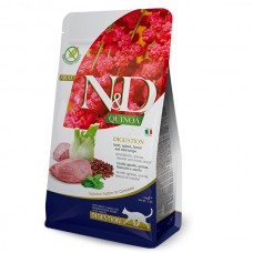Farmina N&D Quinoa Digestion Adult для дорослих котів у разі порушень травлення з ягням та кіноа Farmina N&D Quinoa Digestion Adult для дорослих котів у разі порушень травлення з ягням та кіноа