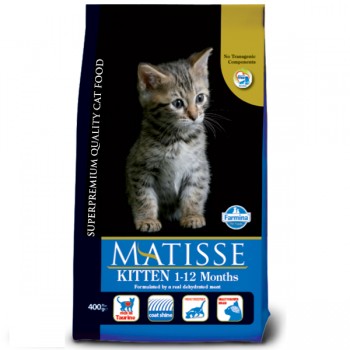 Сухой корм Farmina Matisse Kitten для котят с курицей Сухой корм Farmina Matisse Kitten для котят с курицей