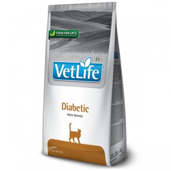 Сухой корм Farmina Vet Life Diabetic для контроля уровня глюкозы в крови при сахарном диабете