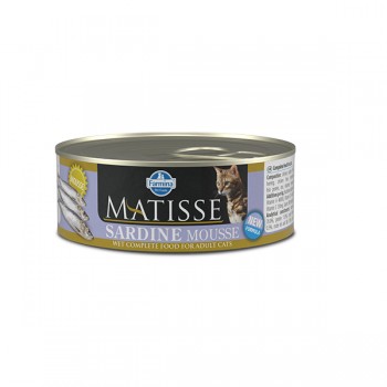 Влажный корм Farmina Matisse Mousse для кошек с сардиной Влажный корм Farmina Matisse Mousse для кошек с сардиной