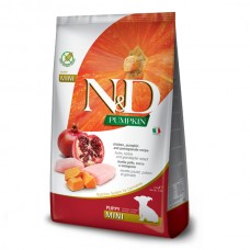 Farmina N&D Pumpkin Grain Free для щенков мелких пород с курицей и гранатом