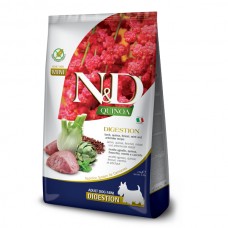 Farmina N&D Quinoa Digestion для взрослых собак мелких пород с ягненком и фенхелем