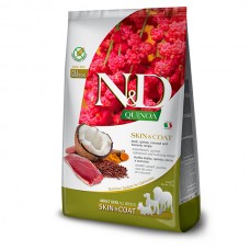 Farmina N&D Quinoa Skin & Coat для взрослых собак всех пород с уткой, киноа, кокосом и куркумой