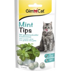 GimCat Mintips - вітамінізовані ласощі для кішок, з котячою м'ятою