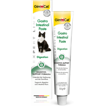 GimCat Gastro Intestinal Paste - паста для улучшения пищеварения кошек
