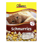 GimCat Schnurries - витаминизированные лакомства для кошек, с курицей и таурином