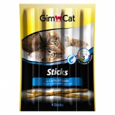 Gimpet Sticks - лакомства для кошек, с лососем и форель