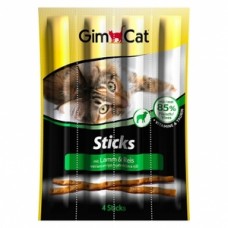 Gimpet Sticks - лакомства для кошек, ягненок и рис