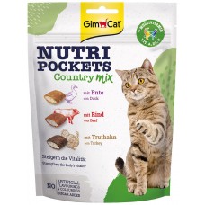 GimCat Nutri Pockets Country Mix (качка, яловичина, індичка)
