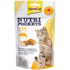 GimCat Nutri Pockets Cheese (сир та таурін)
