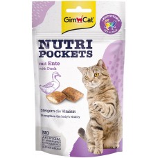 GimCat Nutri Pockets Duck & Multivitamin (качка та мультивітамін)