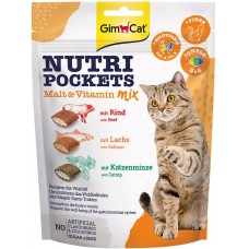 GimCat Nutri Pockets Malt-Vitamin Mix (мультивітамінний мікс)