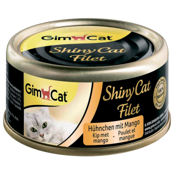 Gimpet Shiny Cat Filet Курка з манго в бульйоні для кішок