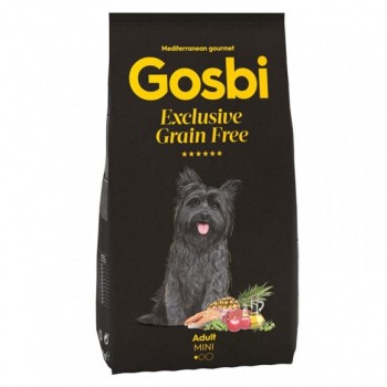 Gosbi Exclusive Grain Free Adult Mini для взрослых собак мини и малых пород с ягненком и рыбой