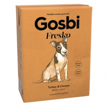 Fresko Dog Turkey and Chicken полнорационный влажный корм для собак с индейкой и курицей