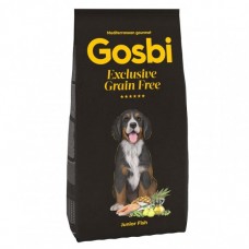Gosbi Exclusive Grain Free Junior Fish для цуценят середніх та крупних порід з лососем