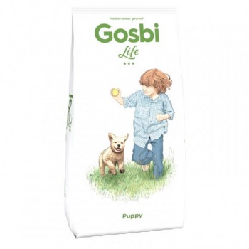 Gosbi Life Puppy для щенков всех пород с курицей и рыбой