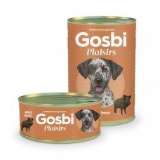 Gosbi Plaisirs Wild Boar для дорослих собак з м'ясом дикого кабана
