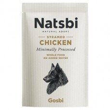 NATSBI STEAMED CHICKEN повнораціонний вологий корм для собак з куркою