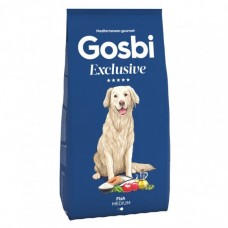 Gosbi Exclusive Fish Medium для взрослых собак средних и крупных пород с рыбой