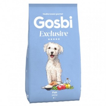 Gosbi Exclusive Fish Mini для взрослых собак мини и малых пород с рыбой