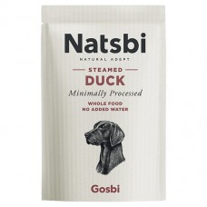 NATSBI STEAMED DUCK повнораціонний вологий корм для собак з качкою