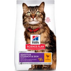 Hill's SP Feline Adult Sensitive Stomach & Skin Chicken (з куркою)