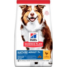 Hill's SP Canine Mature Adult 7+ Medium Breed (с курицей)