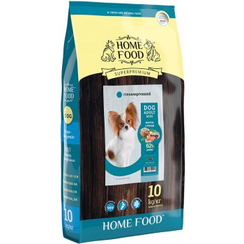 Home Food Adult Mini Гипоаллергенный для взрослых собак малых пород (форель с рисом и овощами)