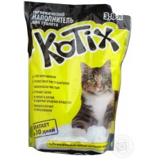 Kotix силикагелевый наполнитель для кошачьего туалета