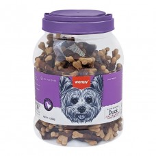 Ласощі для собак Wanpy Duck Jerky & Calcium Bone Twists Кістка з вяленою качкою і кальцієм Ласощі для собак Wanpy Duck Jerky & Calcium Bone Twists Кістка з вяленою качкою і кальцієм