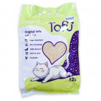 MiMi CAT TOFU соевый наполнитель для кошачьего туалета (классический) 12 л/5,4 кг