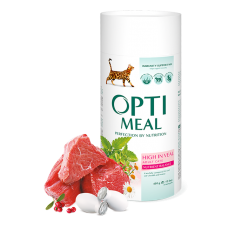 Optimeal Cat Adult High in Veal (телятина)