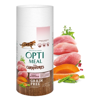 Optimeal Cat Adult Grain Free Turkey & Vegetables (индейка и овощи)