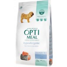 Optimeal Medium and Large Adult Dog Hypoallergenic (лосось)