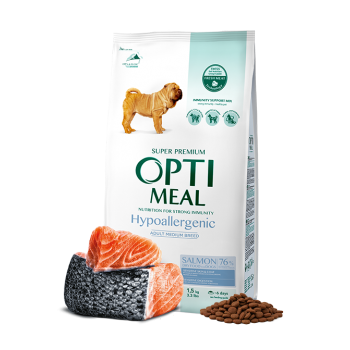 Optimeal Medium Adult Dog Hypoallergenic (лосось) Optimeal Medium Adult Dog Hypoallergenic (лосось)