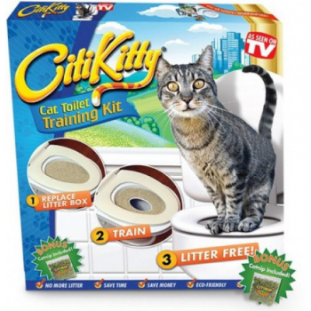 CitiKitty Cat Toilet Training Kit - набір для привчання кішки до унітазу