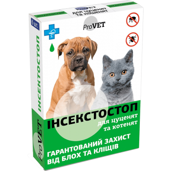 ProVET ІнсектоСтоп - краплі для кошенят та цуценят