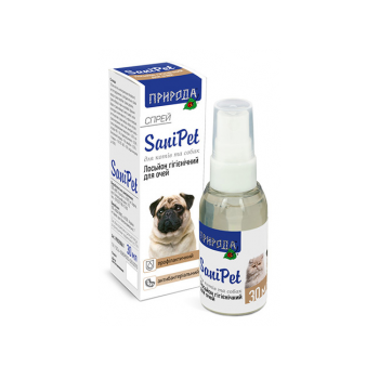 SaniPet Лосьйон гігієнічний для обробки очей у кішок та собак (спрей)