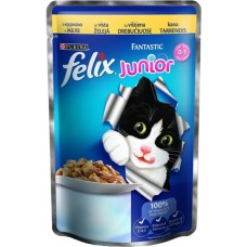 Felix Fantastic Junior для котят (курица в желе)