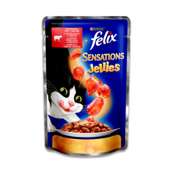 Felix Sensations  Говядина с томатами в желе