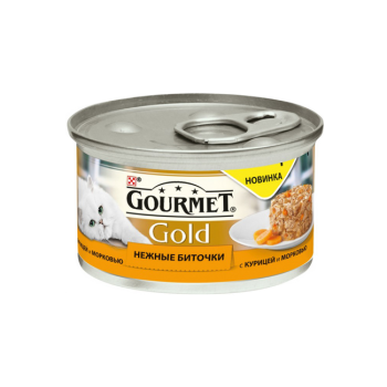 Gourmet Gold Нежные биточки (курица и морковь)