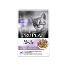 Purina Pro Plan Junior Nutrisavour для котят (индейка в соусе)